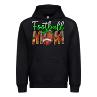 Black football mom Urban Hoodie - CowhideDigitalArt
