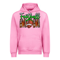 Fuchsia Pink football mom Urban Hoodie - CowhideDigitalArt