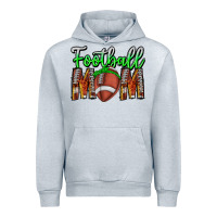 Heather Grey football mom Urban Hoodie - CowhideDigitalArt