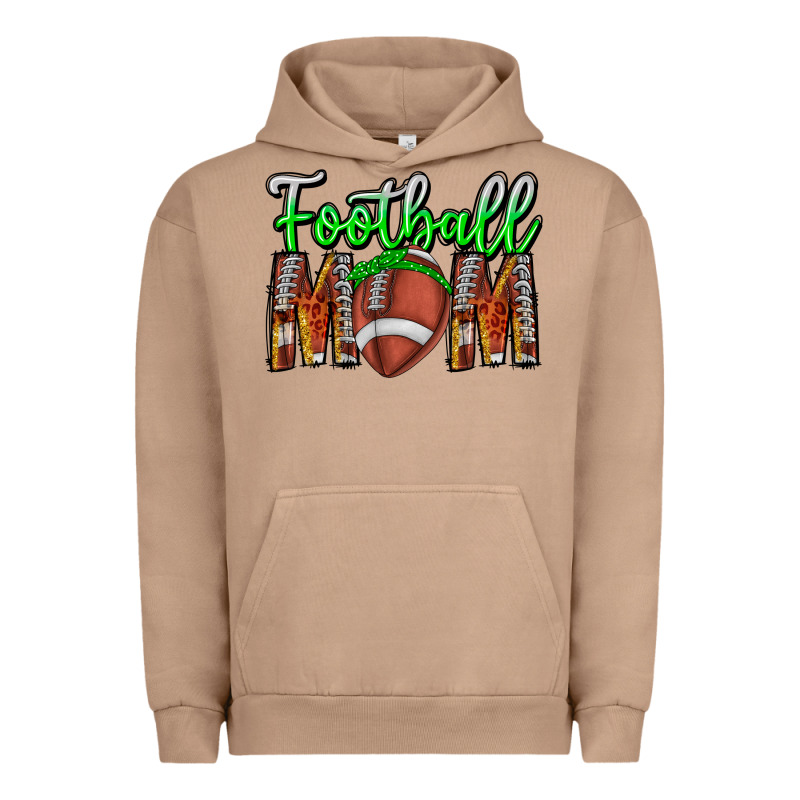 Football Mom Urban Hoodie by CowhideDigitalArt | Teevron