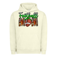Pigment Pistachio football mom Urban Hoodie - CowhideDigitalArt