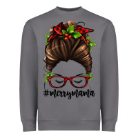 Storm christmas merry mama Heavyweight Sweatshirt - Jasminsmagicworld