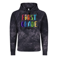 Cloud Black 1st grade vibes Vintage Hoodie - MaliasSmallBusiness