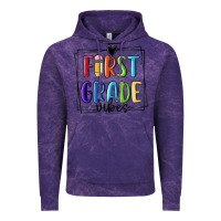 Cloud Purple 1st grade vibes Vintage Hoodie - MaliasSmallBusiness