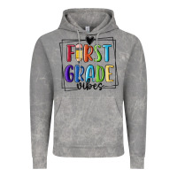 Cloud Rock 1st grade vibes Vintage Hoodie - MaliasSmallBusiness