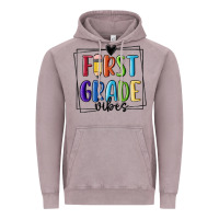 Vintage Zinc 1st grade vibes Vintage Hoodie - MaliasSmallBusiness
