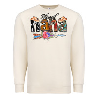 Sandshell Blessed Nana Premium Sweatshirt - CowCowDesign