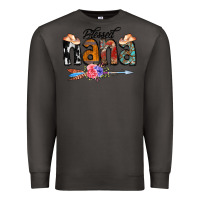 Smoke Blessed Nana Premium Sweatshirt - CowCowDesign