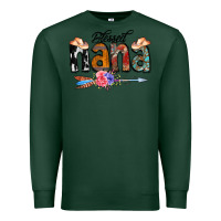 Sports Green Blessed Nana Premium Sweatshirt - CowCowDesign