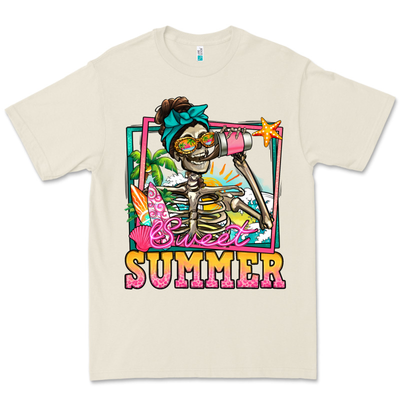 Sweet Summer Skeleton Premium Tee by Jasminsmagicworld | Teevron
