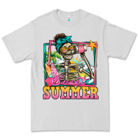 Dove Grey sweet summer skeleton Premium Tee - Jasminsmagicworld