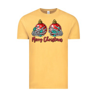 Vintage Mustard merry christmas Vintage Tee - MaliasSmallBusiness