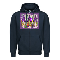 Mardi Gras Carnival With Gnomies Tumbler Zipper Hoodie | Teevron