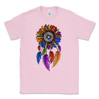 Bubblegum Pink pride sunflower dreamcatcher Classic Tee - JahusDesignShop