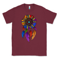 Burgundy pride sunflower dreamcatcher Classic Tee - JahusDesignShop