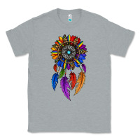 Heather Grey pride sunflower dreamcatcher Classic Tee - JahusDesignShop