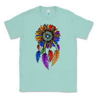 Seafoam pride sunflower dreamcatcher Classic Tee - JahusDesignShop