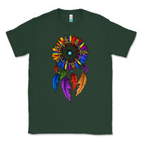 Sports Green pride sunflower dreamcatcher Classic Tee - JahusDesignShop