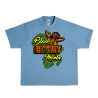 Pebble Blue black history month Urban Heavy Tee - NancyCooperArtShop