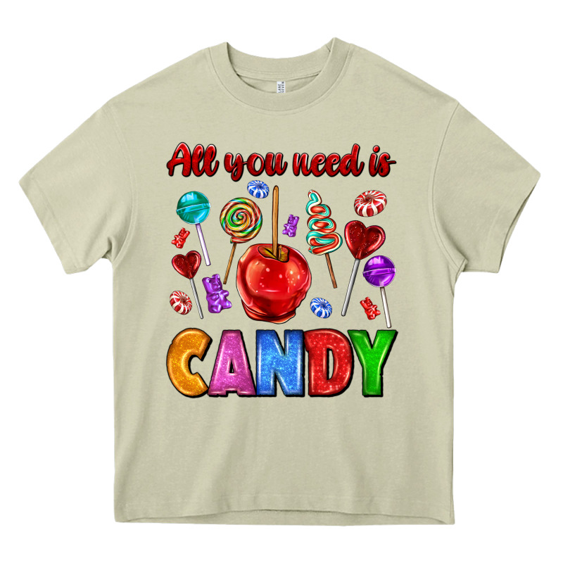 All You Need Is Candy Heavy Core Tee by AdoDesignShop | Teevron