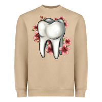 Mushroom floral tooth Heavyweight Sweatshirt - Jasminsmagicworld