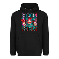 Black chillin with my gnomies olivia Heavyweight Hoodie - OliviaCreatesArt