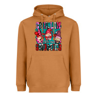 Meerkat chillin with my gnomies olivia Heavyweight Hoodie - OliviaCreatesArt