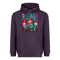 Plum chillin with my gnomies olivia Heavyweight Hoodie - OliviaCreatesArt