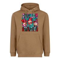 Toasted Coconut chillin with my gnomies olivia Heavyweight Hoodie - OliviaCreatesArt