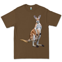 Cacao kangaroo Premium Tee - LillyAllenDesigns