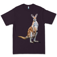 Plum kangaroo Premium Tee - LillyAllenDesigns