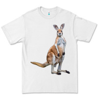White kangaroo Premium Tee - LillyAllenDesigns