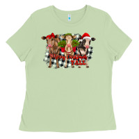 Matcha Merry Christmas Y'all Heifers Ladies Tee - RanaPortraitStore
