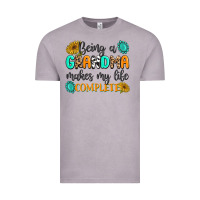 Vintage Zinc Being a Grandma Makes My Life Complete Vintage Tee - MaliasSmallBusiness