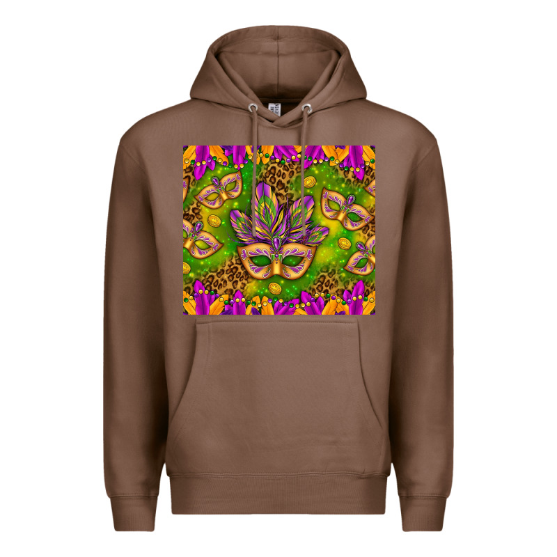 Mardi Gras Masks And Coins Tumbler Premium Hoodie by HowdyJamesFarm | Teevron