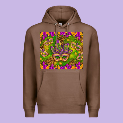 Mardi Gras Masks And Coins Tumbler Premium Hoodie Designed By Howdyjamesfarm