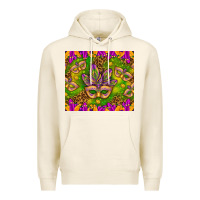 Tofu Mardi Gras masks and coins tumbler Premium Hoodie - HowdyJamesFarm