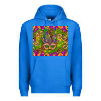 True Royal Mardi Gras masks and coins tumbler Premium Hoodie - HowdyJamesFarm
