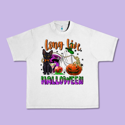 Long Live Halloween Urban Heavy Tee Designed By Nancycooperartshop