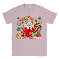 Lilac cup of chocolate and cookies Classic Tee - MaliasSmallBusiness
