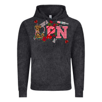 Vintage Black valentinesday lpn Vintage Hoodie - NancyCooperArtShop