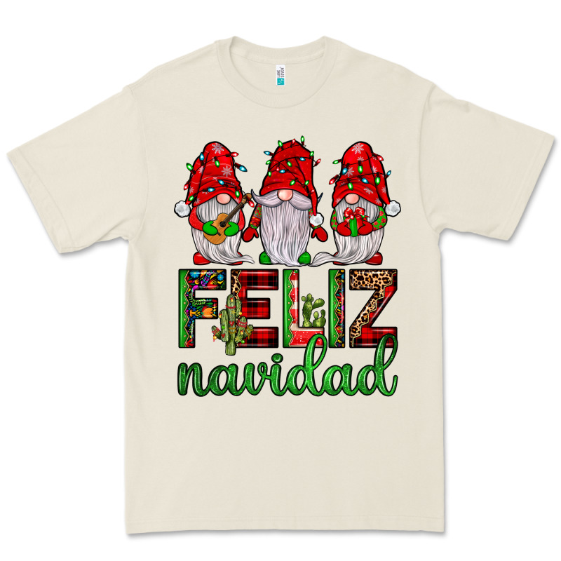 Feliz Navidad Gnomies Premium Tee by JahusDesignShop | Teevron