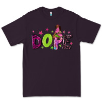 Plum dope with afro black woman Premium Tee - NancyCooperArtShop
