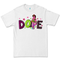 White dope with afro black woman Premium Tee - NancyCooperArtShop