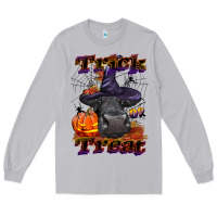 Moon Dust Trick Or Treat Black Angus Heifer Long Sleeve Tee - LillyAllenDesigns