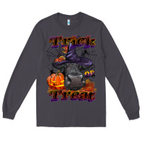 Smoke Trick Or Treat Black Angus Heifer Long Sleeve Tee - LillyAllenDesigns