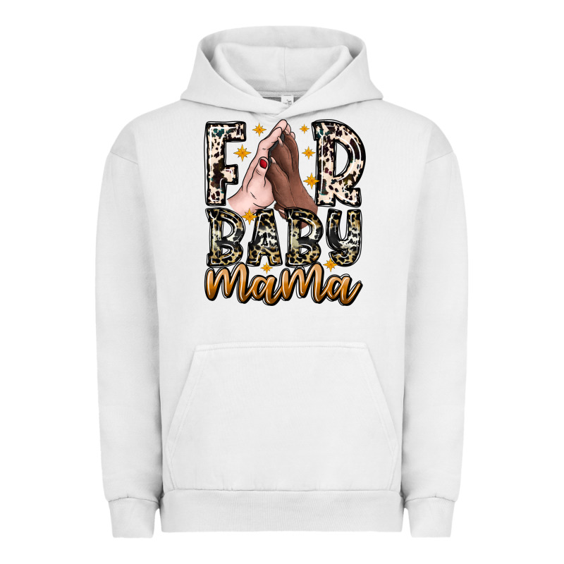 Fur Baby Mama Urban Hoodie by CowhideDigitalArt | Teevron