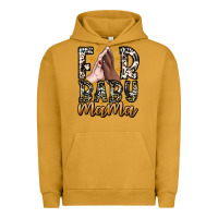 Pigment Peanut Butter Fur Baby Mama Urban Hoodie - CowhideDigitalArt