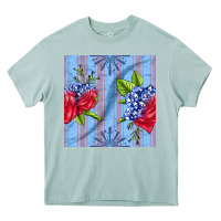 Arona patriotic rose Heavy Core Tee - BundleAndBundleShop