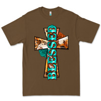 Cacao blessed cross Premium Tee - BarkalooDesign